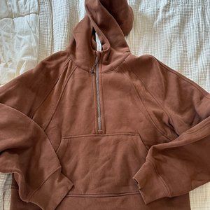 Lululemon oversized scuba half zip